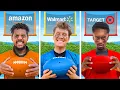 We Tested AMAZON vs WALMART vs TARGET Football Gadgets