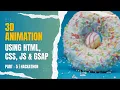 3D Animation Using HTML CSS JS GSAP Scrolling Animation Using Canvas Hackathon Part 5