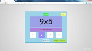 Complete Web Dev 0601 Project Introduction Maths Game HTML CSS JavaScript