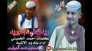 جديد بله ود الأشبه ريدك في دم الوريد كلمات احمد الخميني 