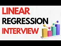 Linear Regression Questions Quant Finance Interview
