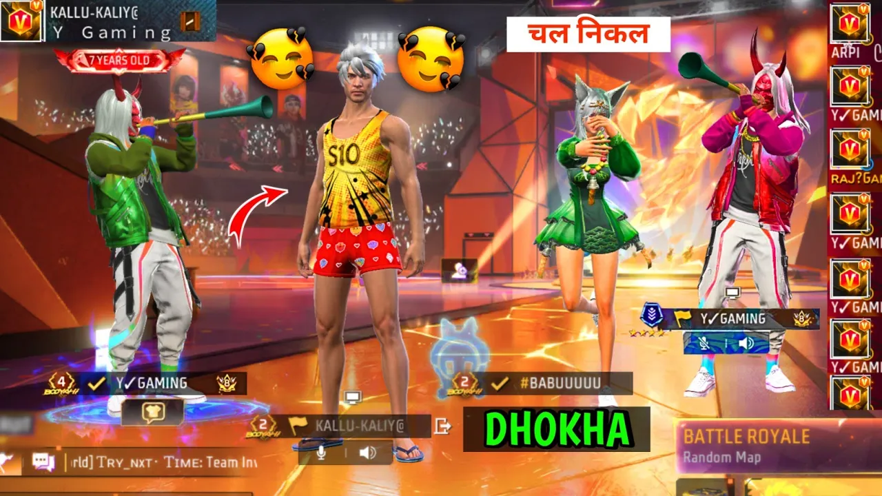 7 Year Old Love 😘🥵 लेकिन Sab Kuch खतम हो गया 💔😭 Broken 💔 Y GAMING Story 🥺 Garena Free Fire 🔥👿