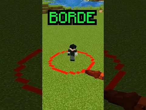 Minecraft, Pero Si SALES Del BORDE PIERDES... #shorts