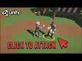 Click To Attack Unity RPG Tutorial