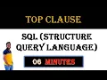 SQL - TOP LIMIT or ROWNUM Clause