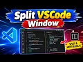 How to Split VSCode Window Move Editors Easily VS Code Split Screen Tutorial