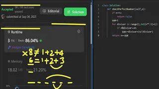 Leetcode 507 Perfect Number Sum Divisors Perfect Delivers