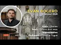 Lagu Evan Bogerd - Lunch Recital - 18 February 2026