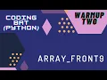 Array - front9