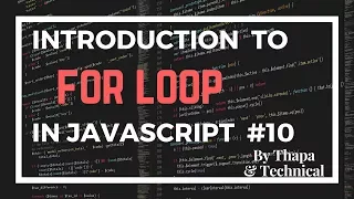JavaScript Tutorials in Hindi Part 10 For Loop in JavaScript in Hindi