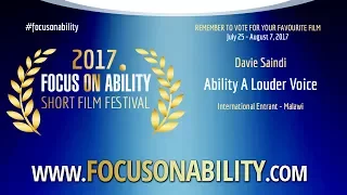 Ability A Louder Voice film thumbnail