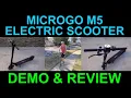 Microgo M5 Electric Scooter for Adults Demo and Review Long Range Fast Affordable