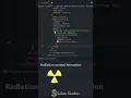 Radiation Effect Animation HTML and CSS tutorial for beginners 2022
