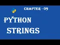 Strings in Python - Python Tutorial