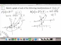 Graphs of Exponential Functions Examples 2 3 Precalculus Griti