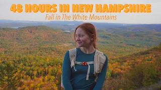 48 hours in New Hampshire | fall foliage, hiking, apple orchard & zip lining