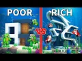 Lagu Mikey Family POOR vs JJ Family RICH Underwater Modern House Battle in Minecraft (Maizen)