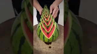 الإحترافية في تقطيع البطيخ Shorts 