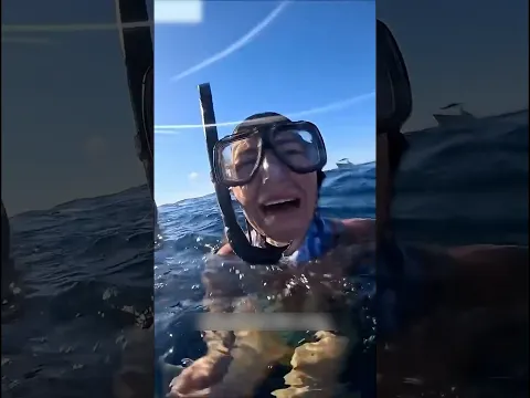 Terrifying Moment Under the Sea 🌊😱 #shorts