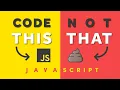 JavaScript Loops - Code This Not That