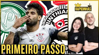 CORINTHIANS SAI NA FRENTE CONTRA PALMEIRAS NO PAULISTA | BRABAS PERDEM FINAL | SORTEIO DA SULA HOJE