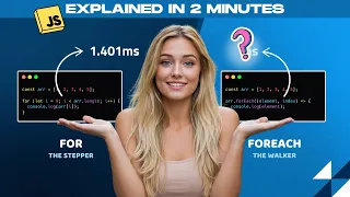 JavaScript for vs forEach in 2 Minutes Which One is Faster