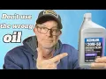 What oil should you use in your small engine zero turn lawn tractor or push mower oilchange