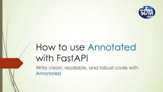 How to use Annotated with FastAPI Python Typing API Web Development