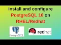 91 PostgreSQL DBA How to Install and Configure PostgreSQL 16 on