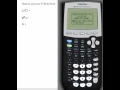 Combinations and Permutations Using TI 84