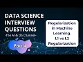What is regularization and why is it important L1 vs L2 regularization 4