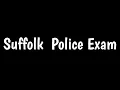 Suffolk Police Exam Filing For Suffolk County Police Exam