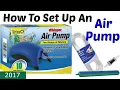 How To Set Up The Tetra Whisper Air Pump CC