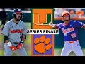 Miami vs Clemson FAST START NAIL BITING FINISH Game 3 2026 College Baseball Highlights
