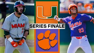 Miami vs Clemson FAST START NAIL BITING FINISH Game 3 2026 College Baseball Highlights