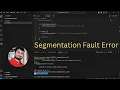 segmentation fault error in C
