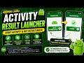 ANDROID - ACTIVITY RESULT LAUNCHER TUTORIAL IN JAVA