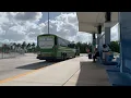 Miami-Dade Transit Route 95 I-95 Express Lane Commute Front Window View