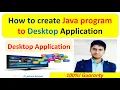 How to create Java program to Desktop Application shortcut Execution Desktop Application