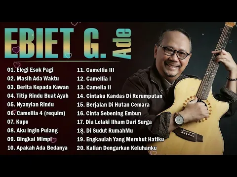 Download MP3 Ebiet G Ade Full Album | Lagu POP Nostalgia Lawas Indonesia Terbaik