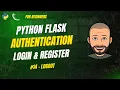 Python Flask Authentication - LOGOUT User with Flask-Login End Session