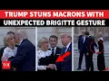 After Taking Aim At Brigitte Trump Shares Unexpected Versailles Moment With Macron s Wife ON CAM