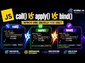 call apply and bind method in JavaScript Interview Questions
