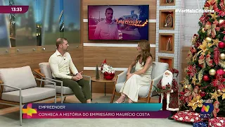 Empreender: Maurício Costa compartilha trajetória e lições de sucesso