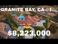 Inside an 8M Modern Luxury Compound in Granite Bay 11 000 Sq Ft Dream Home Tour