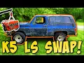 We decide to LS swap our K5 Blazer just days before Power Tour Will we make it