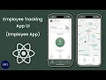 Employee Tracking Employee App UI in React Native Expo Time Tracker App TrackerJet