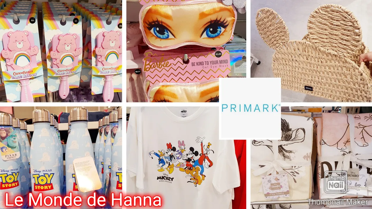 PRIMARK FRANCE 23-07 DISNEY ACCESSOIRES