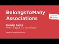 CakePHP 4 Tutorial 2022 - BelongsToMany Association Part 8
