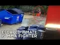 Escaped Fighter Found in Stranger s Trashcan